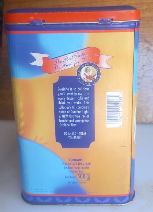 Ovaltine limited edition tin