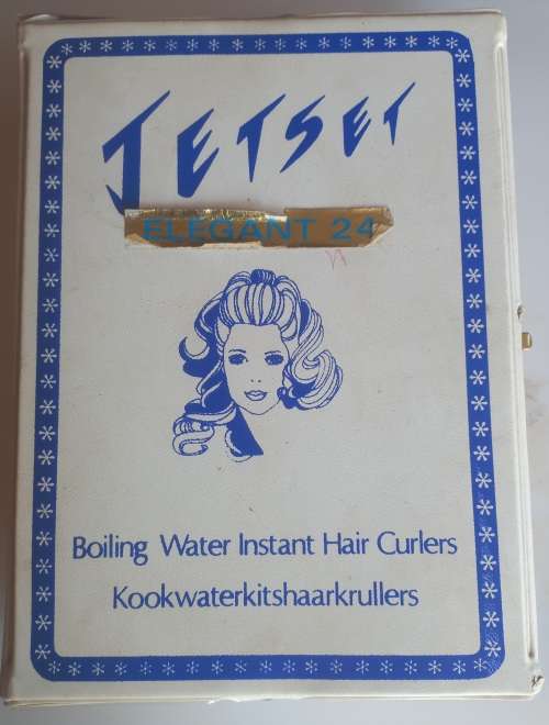 Jetset boiling water instant hair curlers
