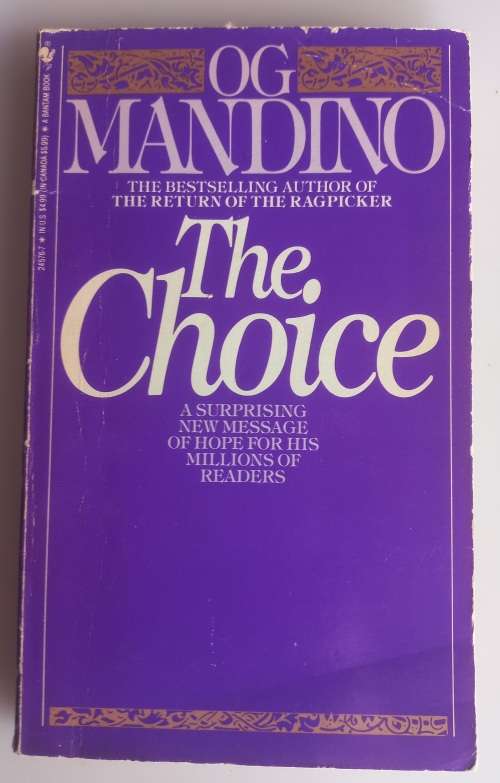 The choice by OG Mandino