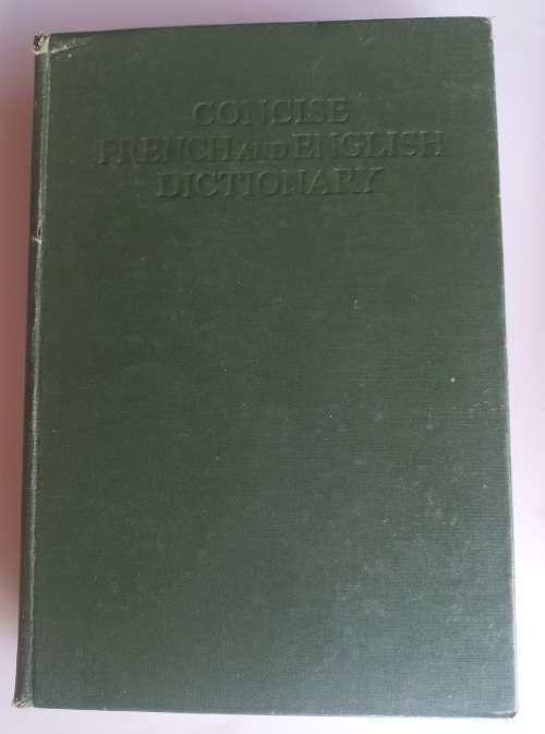 Harrap`s concise French and English dictionary