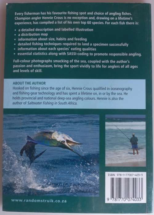 Top angling fishes of Southern Africa by Hennie Crous