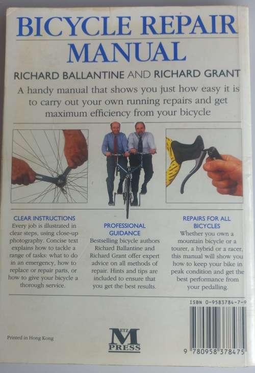 Bicycle repair manual
