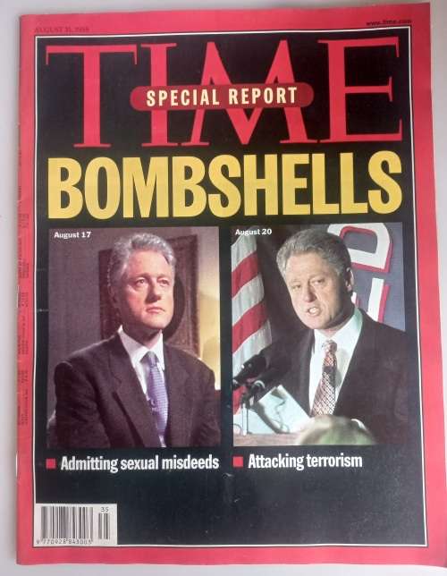 Time magazine August 31, 1998