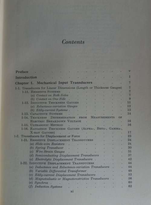 Instrumentation in scientific research - electrical input transducers by Kurt S Lion