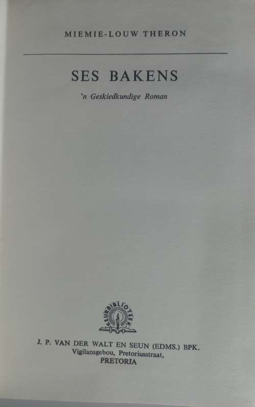 Ses bakens deur Miemie-Louw Theron