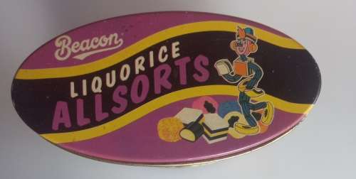 Beacon liquorice allsorts tin