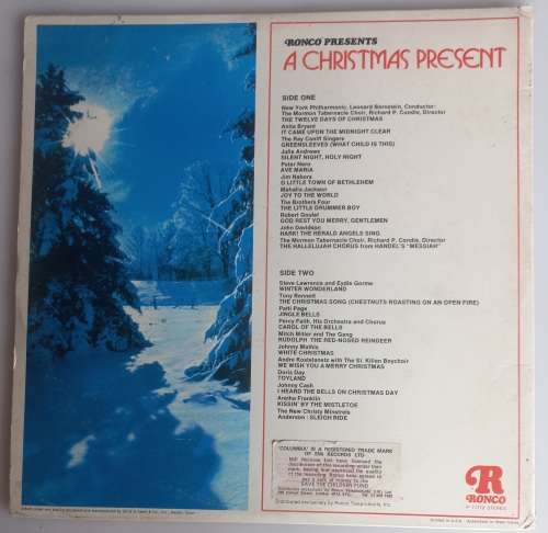A Christmas present LP