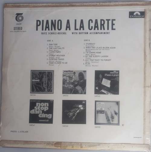 Piano a la carte LP