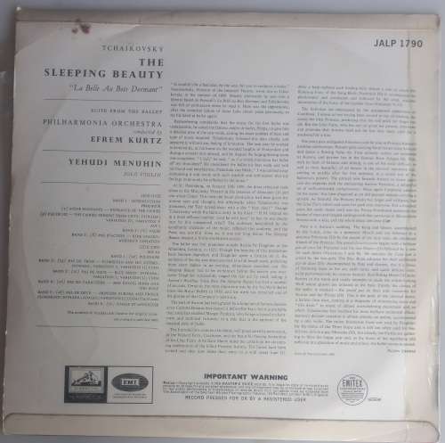 Tchaikovsky sleeping beauty LP