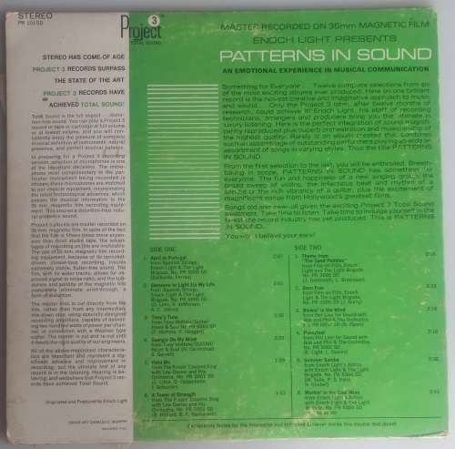Patterns in sound LP