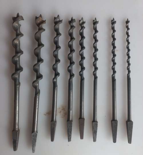 Vintage Ridgway drill bits set in case *restored*