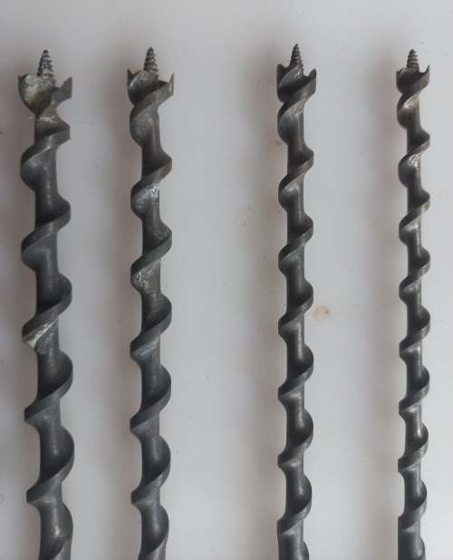 Vintage Ridgway drill bits set in case *restored*