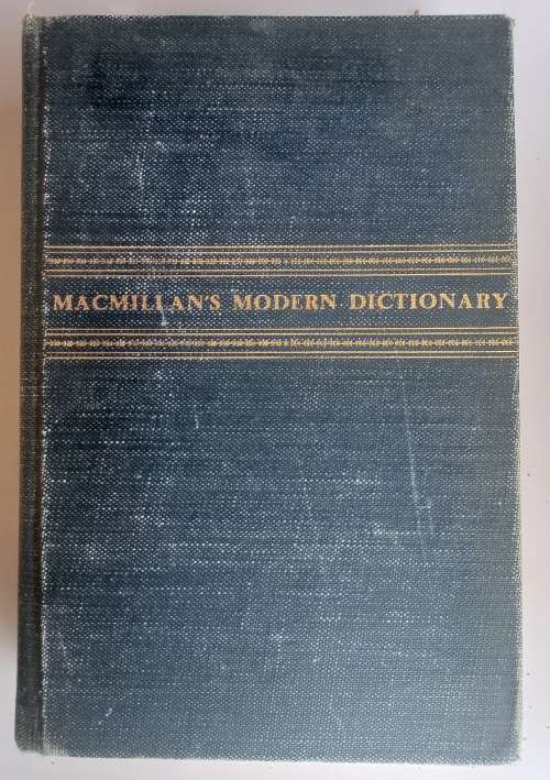 Macmillan`s modern dictionary