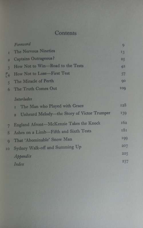 Captain Outrageous, cricket in the seventies by RS Whitington