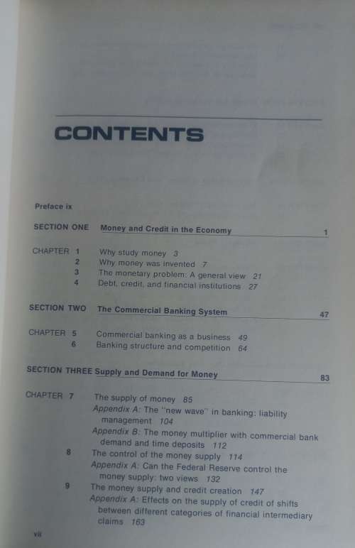 Introduction to money and banking by Richard S Thorn