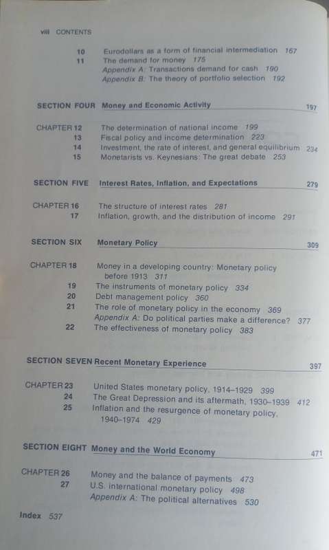 Introduction to money and banking by Richard S Thorn