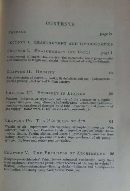 Hydrostatics and mechanics by AEE McKenzie 1953