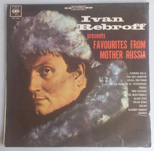 Ivan Rebroff presents favourites from mother Russia LP