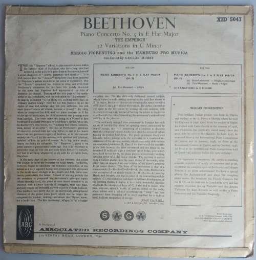 Beethoven Emperor LP