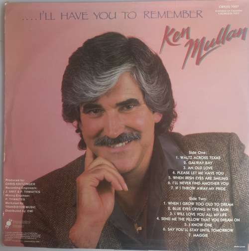 Ken Mullen - When I grow too old to dream LP