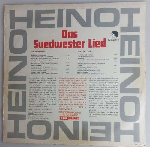 Heino - Das Suedwester lied LP