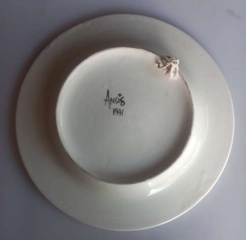 Wall plate - Antjie die rooibruin hen
