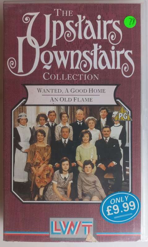 The upstairs downstairs collection: wanted a good home, an old flame VHS
