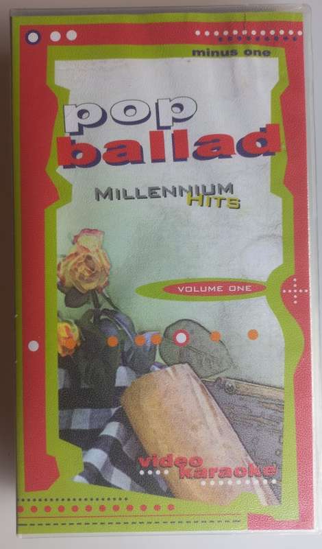Pop ballad millennium hits volume one (video karaoke) VHS
