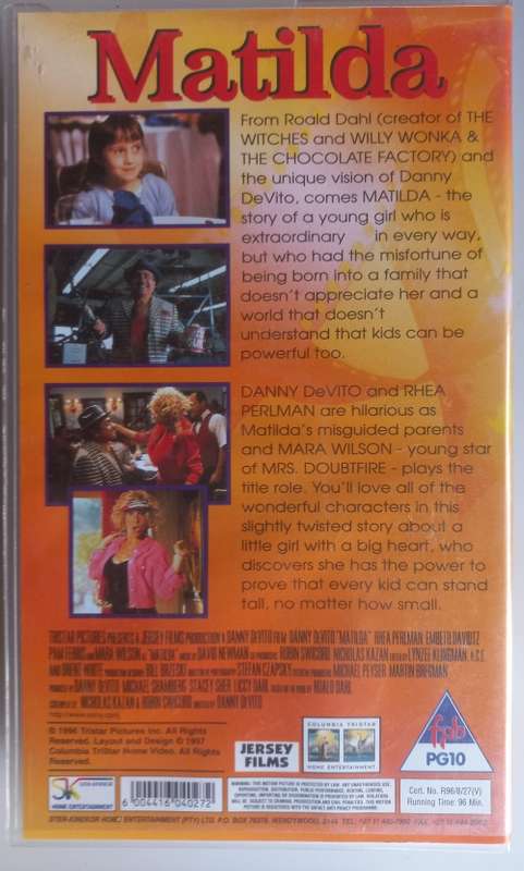 Matilda VHS