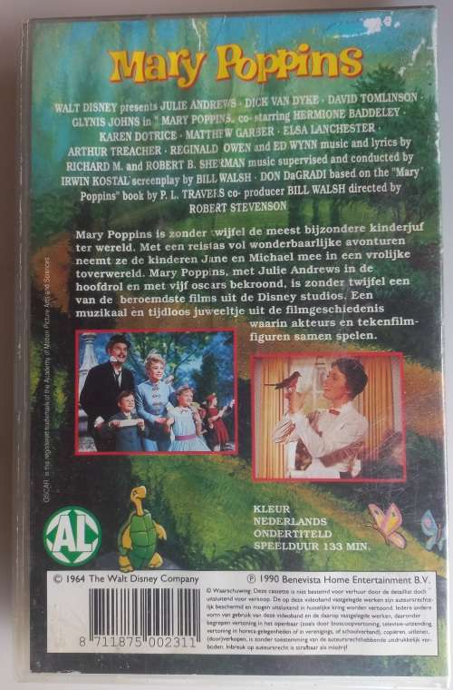 Mary Poppins VHS