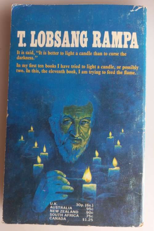 Feeding the flame by Lobsang Rampa