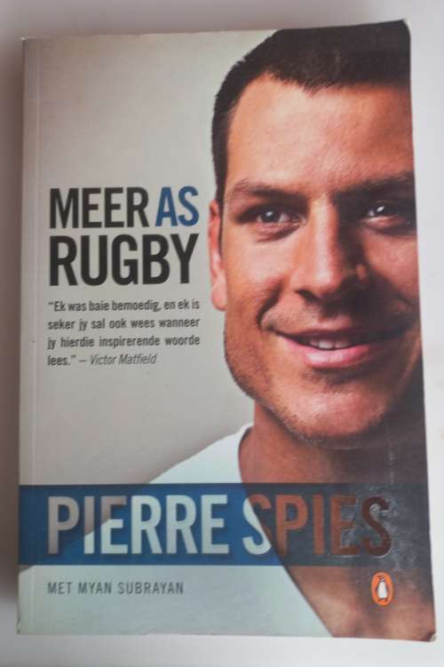 Meer as rugby deur Pierre Spies