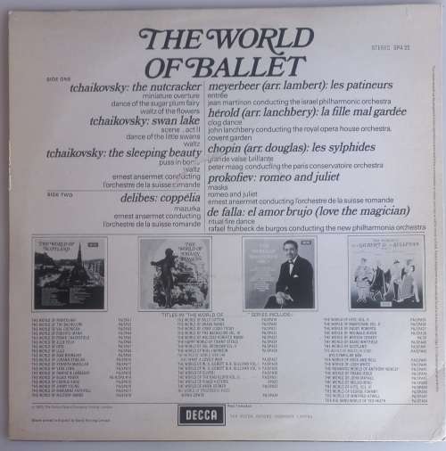 The world of ballet LP