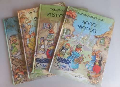 4 x Tales of Oaktree wood books