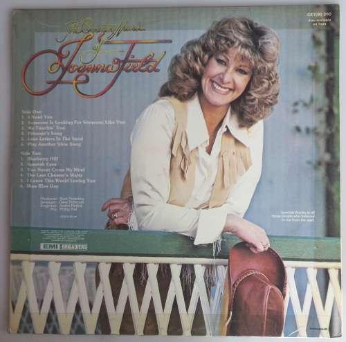 The country music of Joanna Field LP