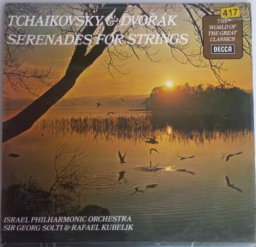 Tchaikovsky & Dvorak serenades for strings LP