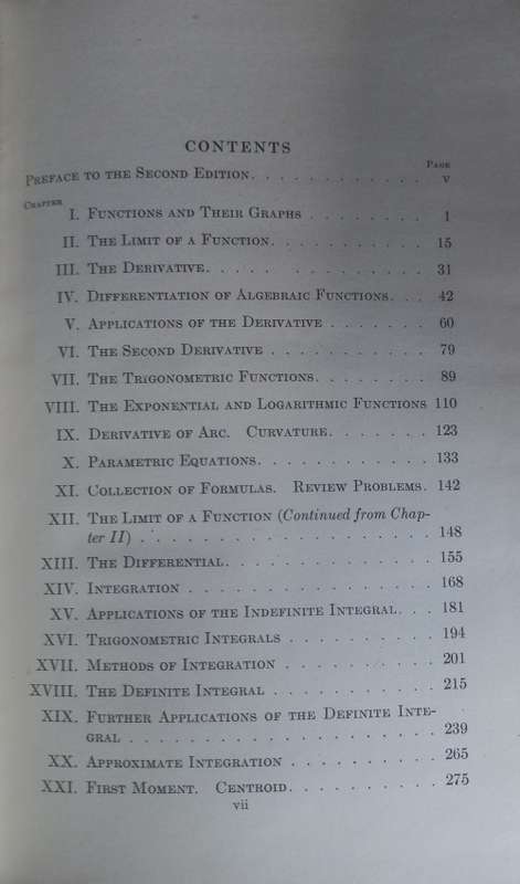 Differential and integral calculus 1946