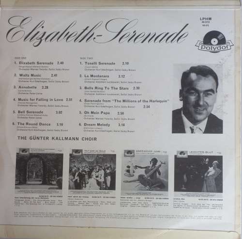 Elizabeth-Serende - The Gunter Kallmann choir LP