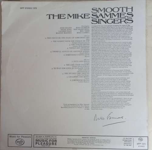 The Mike Sammes Singers - Smooth LP