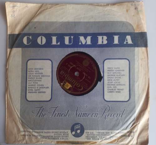 Victor Silvester and his ballroom orchestra - I`m yours/Auf Wiedersehn record