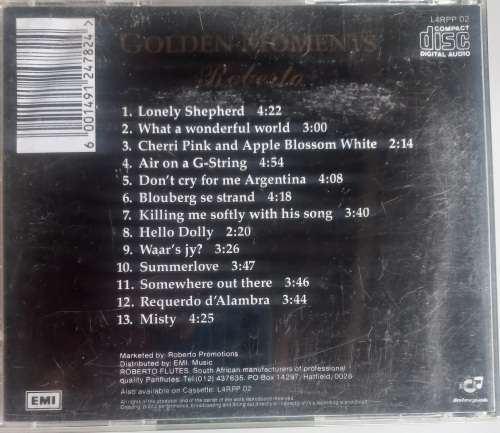 Roberto - Golden moments cd