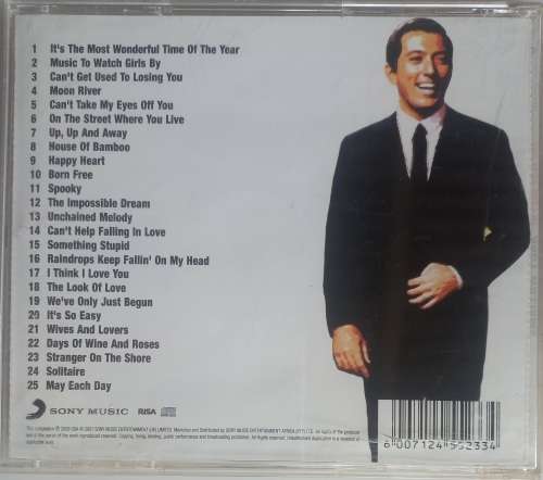 The very best of Andy Williams cd