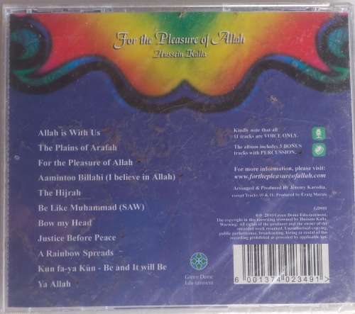 Hussein Kalla - For the pleasure of Allah cd *sealed*
