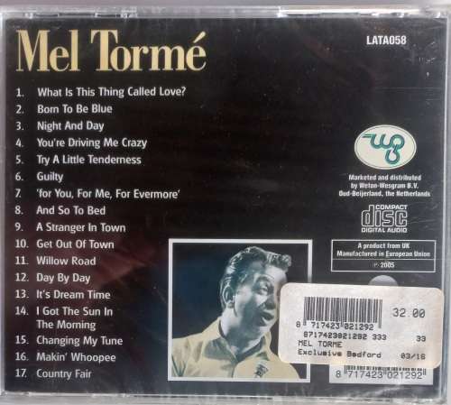 Mel Torme - Day by day cd *sealed*