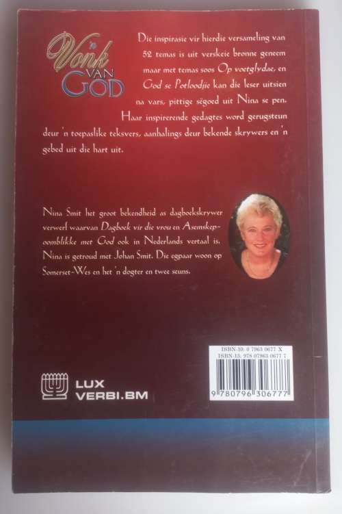 `n Vonk van God deur Nina Smit