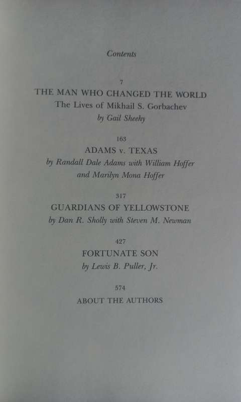 Today`s best non fiction