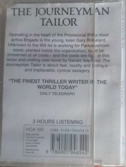 The journeyman tailor by Gerald Seymour (audiobook on tape)