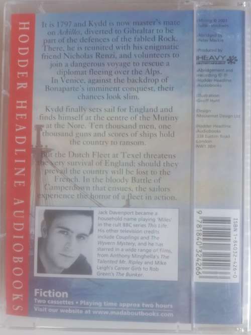 Mutiny by Julian Stockwin (audiobook on tape)