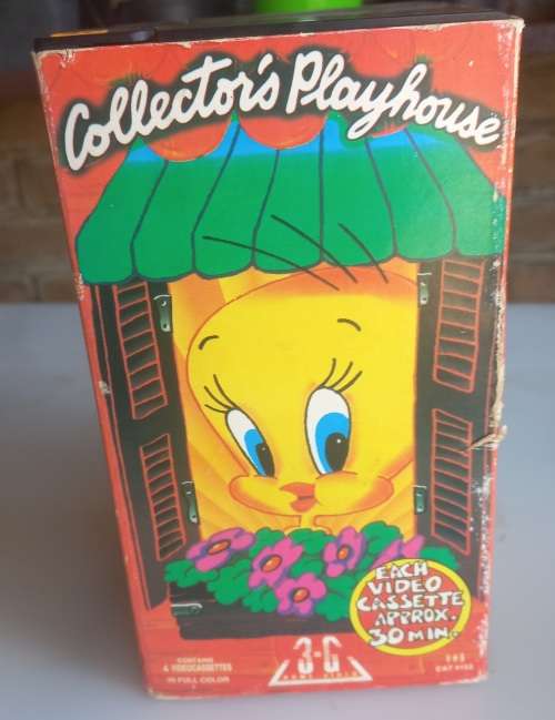 Collector`s playhouse toon town 4vhs tapes box set