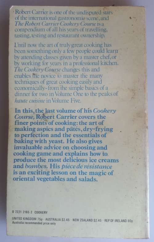 The Robert Carrier cookery course